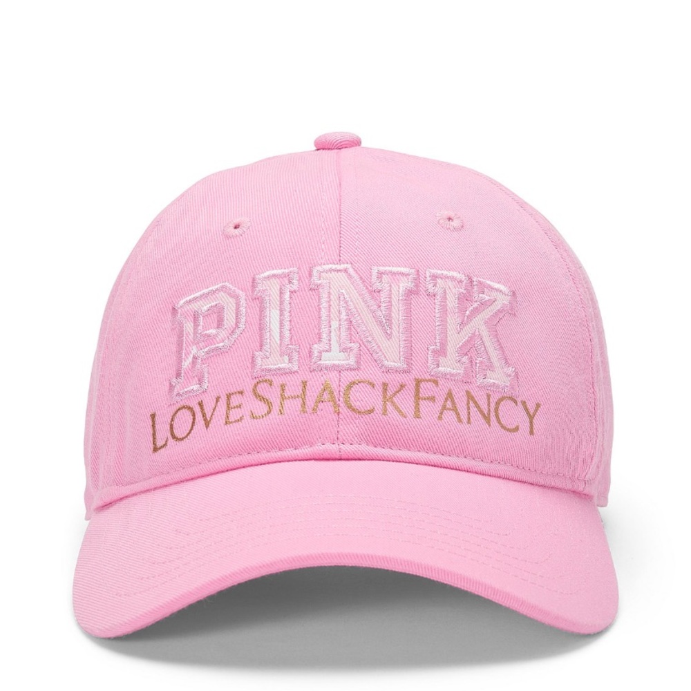 PINK x LoveShackFancy Baseball Hat